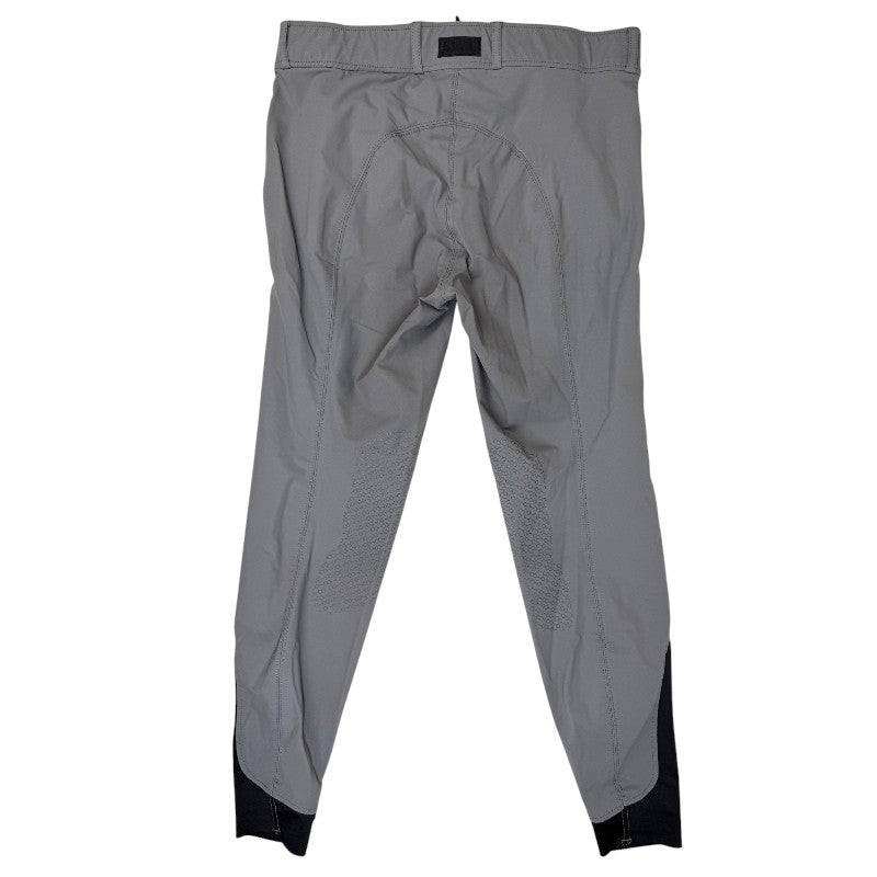 Dover Saddlery 'Dalton' Knee Grip Breeches in Grey