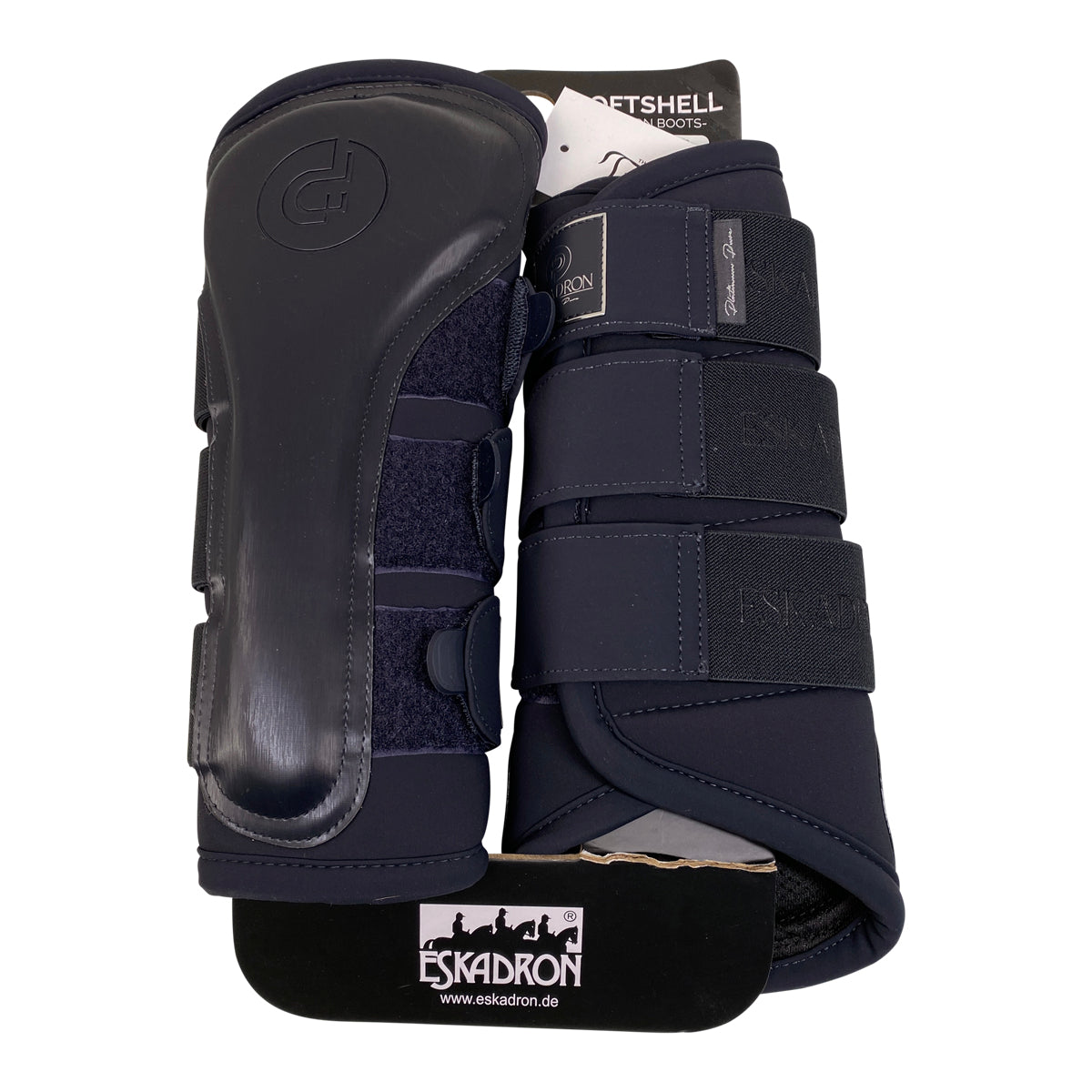 Eskadron 'Softshell' Tendon Boots in Navy