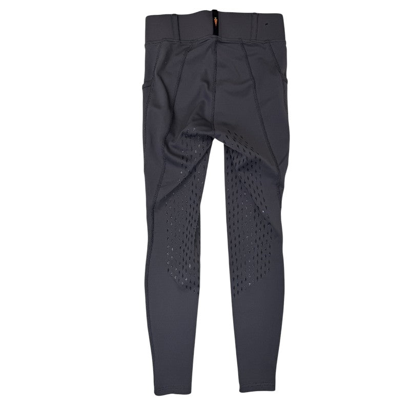 Kerrits Coolcore Silicone Full Leg Tights in Carbon
