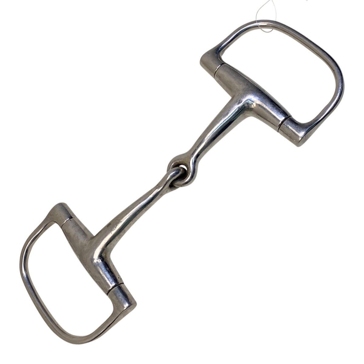 D-Ring Single Joint Snaffle Bit in Stainless Steel