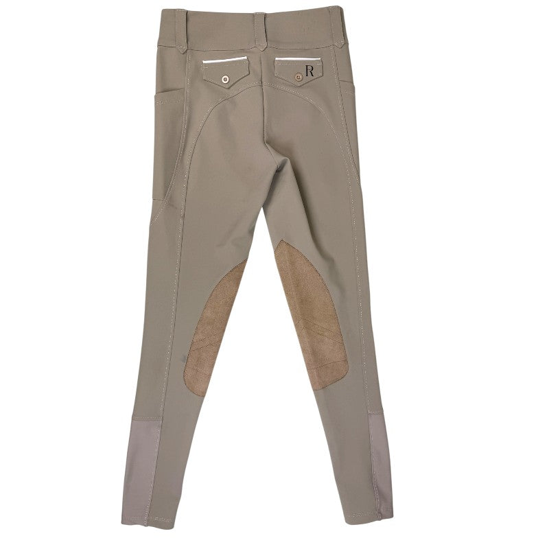 Free Ride Equestrian 'Pro' Knee Patch Breech in Tan