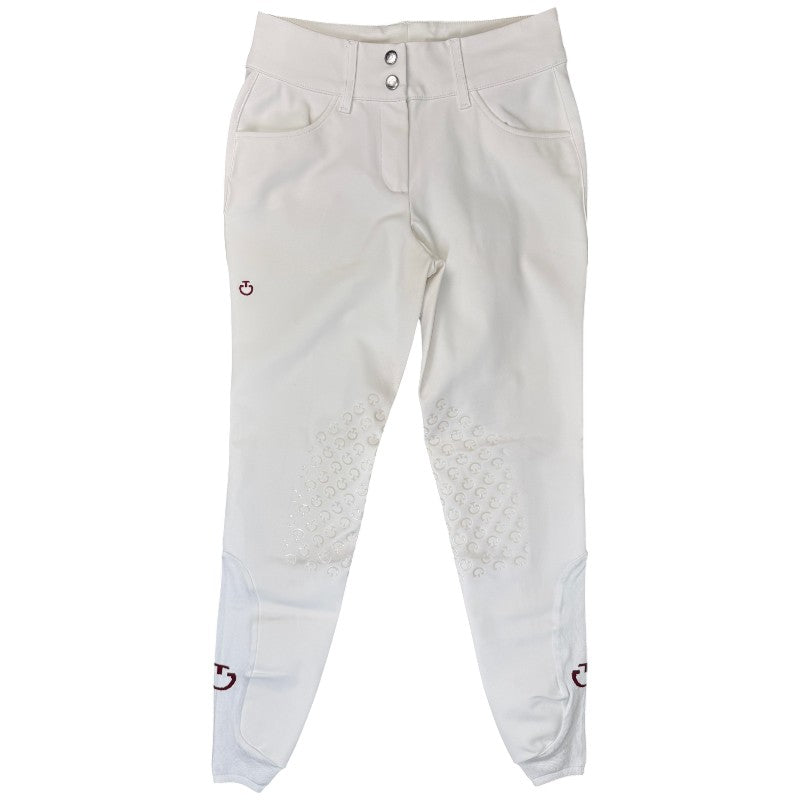 Cavalleria Toscana 'American' High Rise Jumping Breeches in Whit