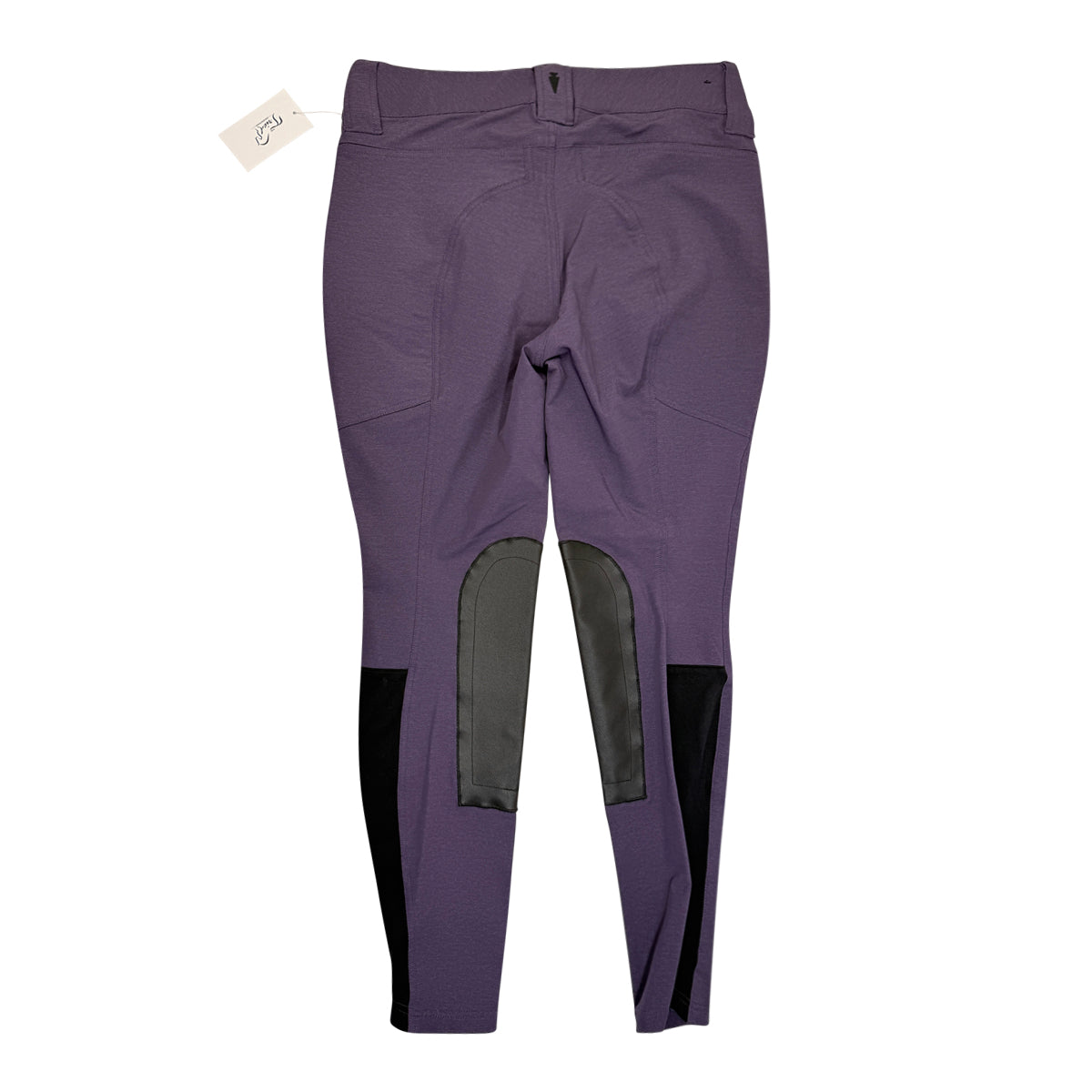 Kerrits Winter Knee Patch Breeches in Purple