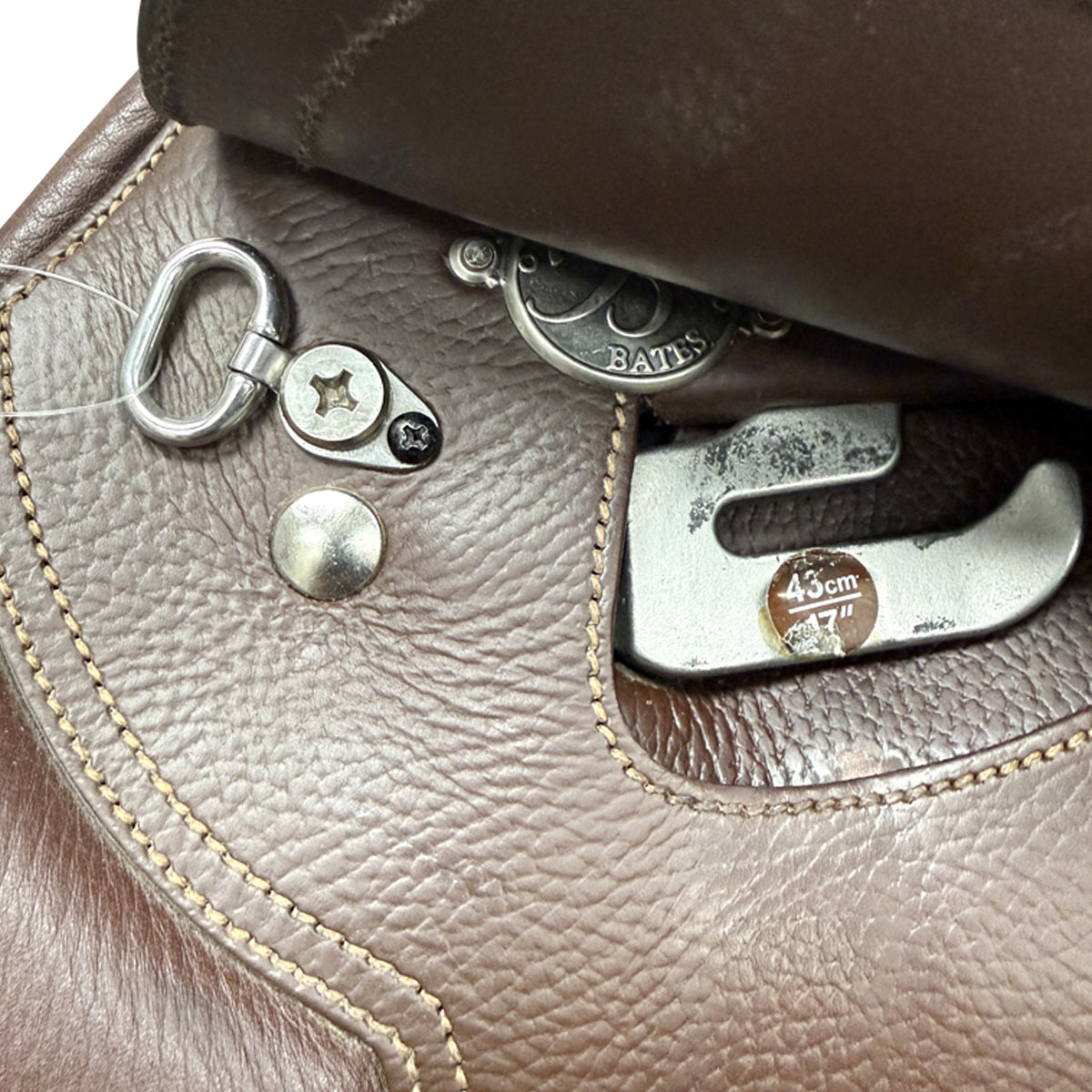 Bates Hunter Jumper Saddle in Brown