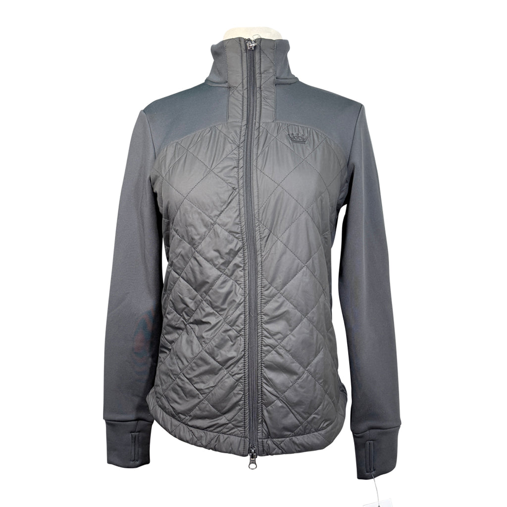 Kastel Denmark Quilted Bomber Jacket in Black