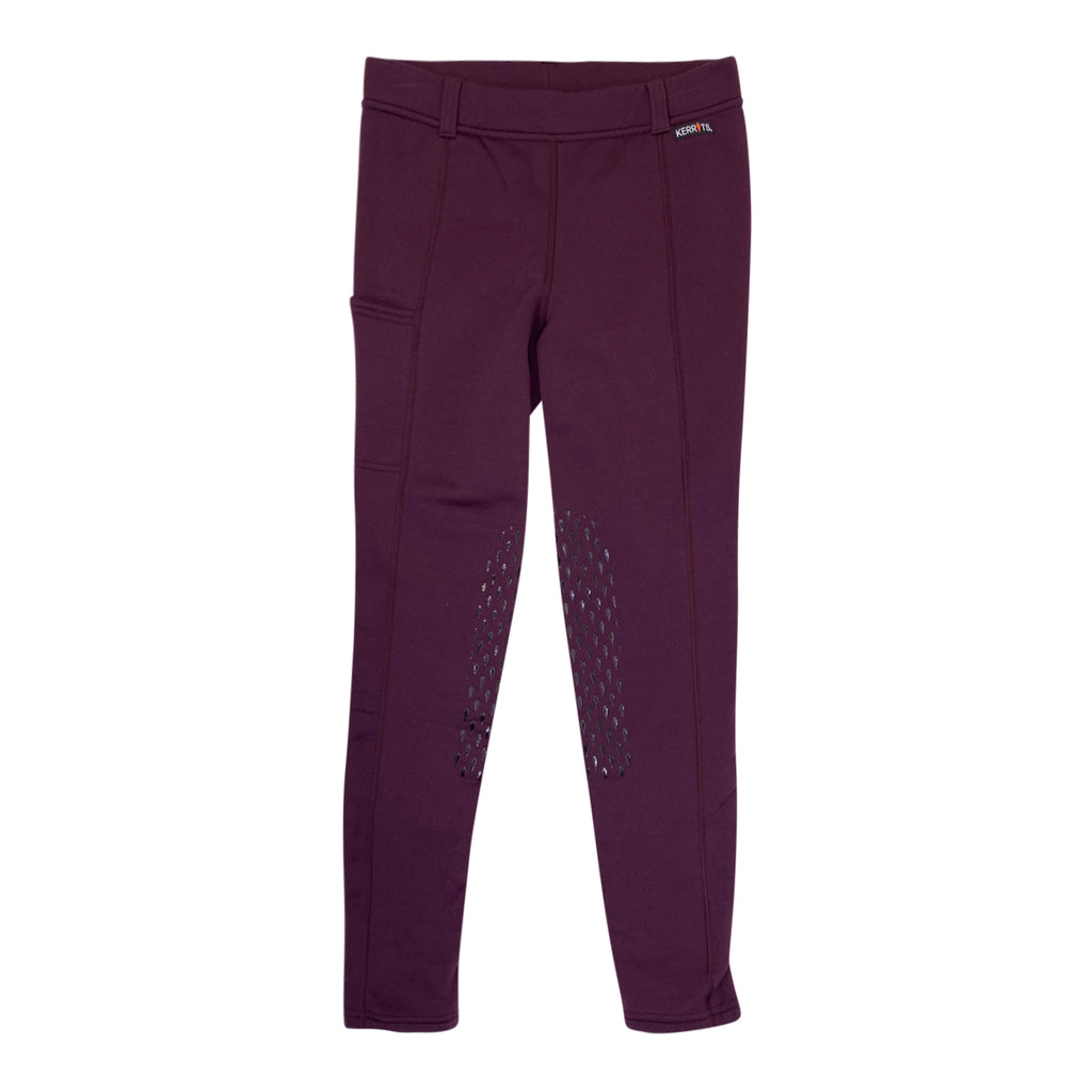 Kerrits 'Power Stretch' Knee Patch Pocket Tights in Vineyard