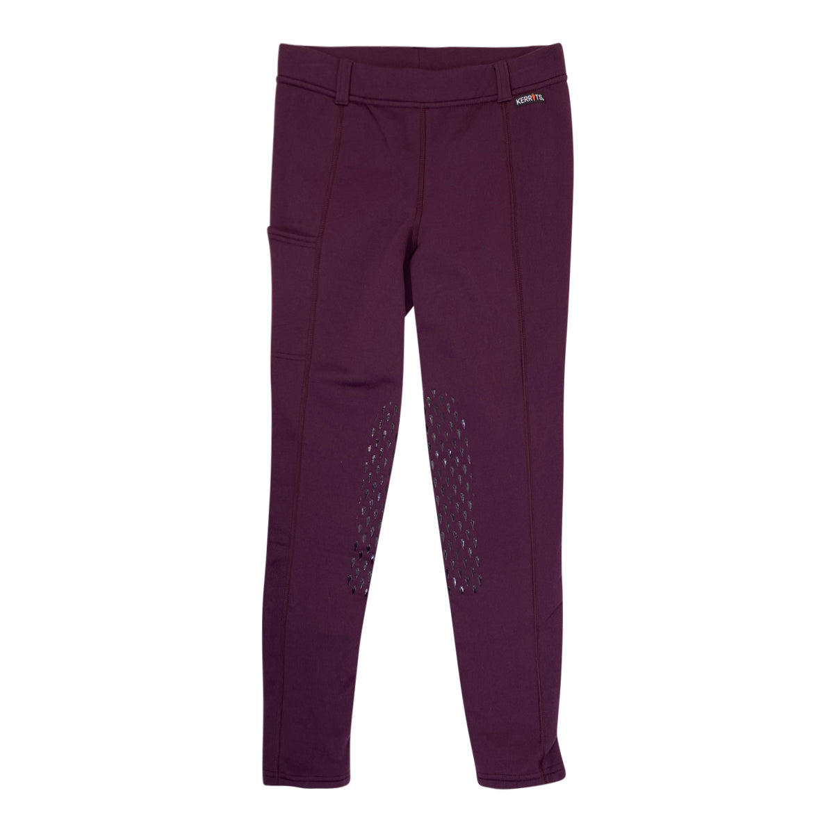 Kerrits 'Power Stretch' Knee Patch Pocket Tights in Vineyard