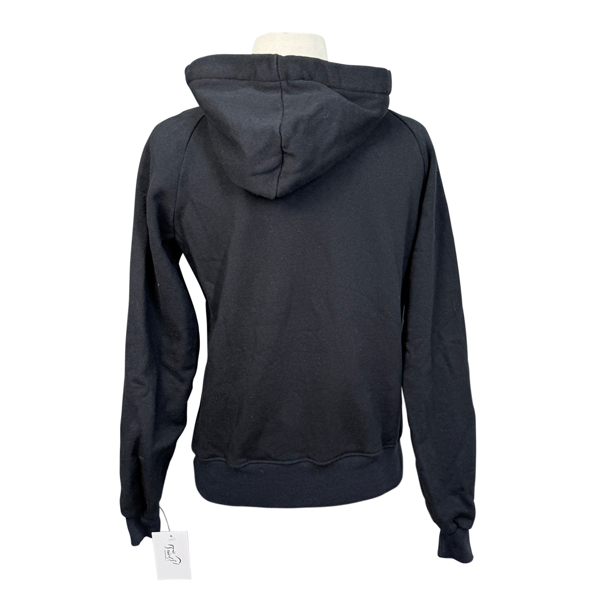 Milton Menasco Stymie Chenille Patch Hoodie in Black 