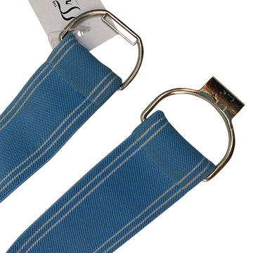 Ruespari Belt in Cadet Blue/Silver 