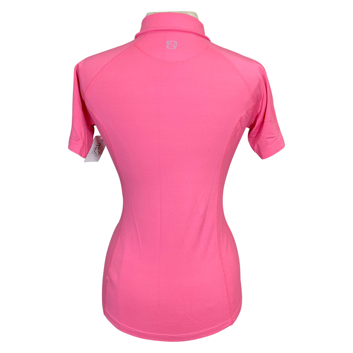 Noble Outfitters 'Miley' Polo Shirt in Bright Pink