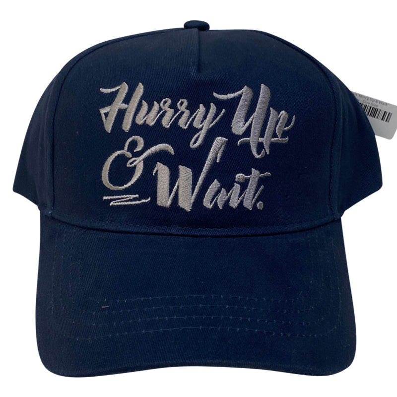 Spiced Equestrian 'Hurry Up & Wait' Ringside Hat in Navy