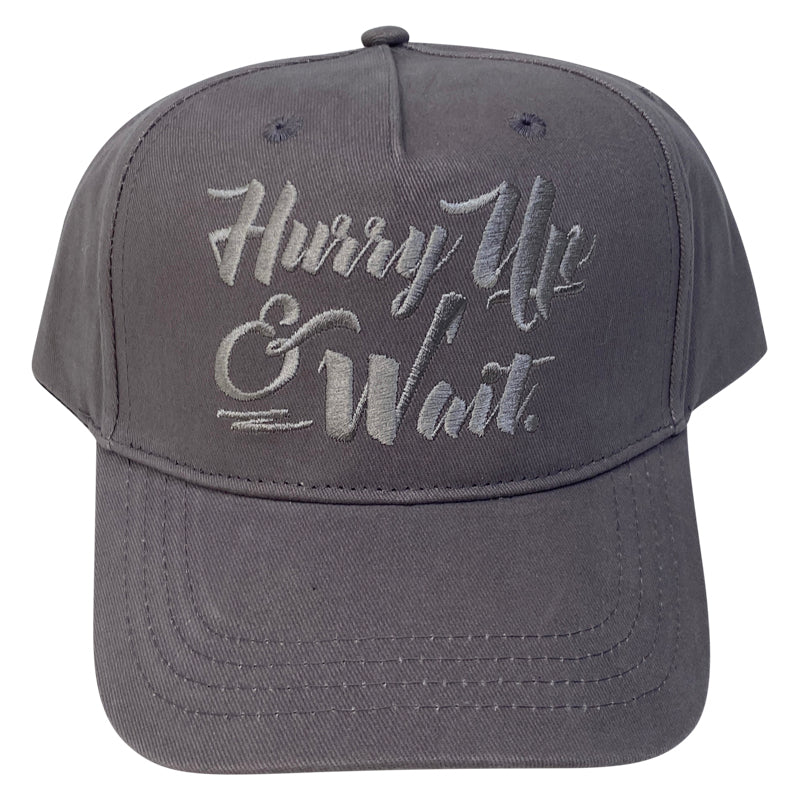 Spiced Equestrian 'Hurry Up & Wait' Ringside Hat in Sterling 