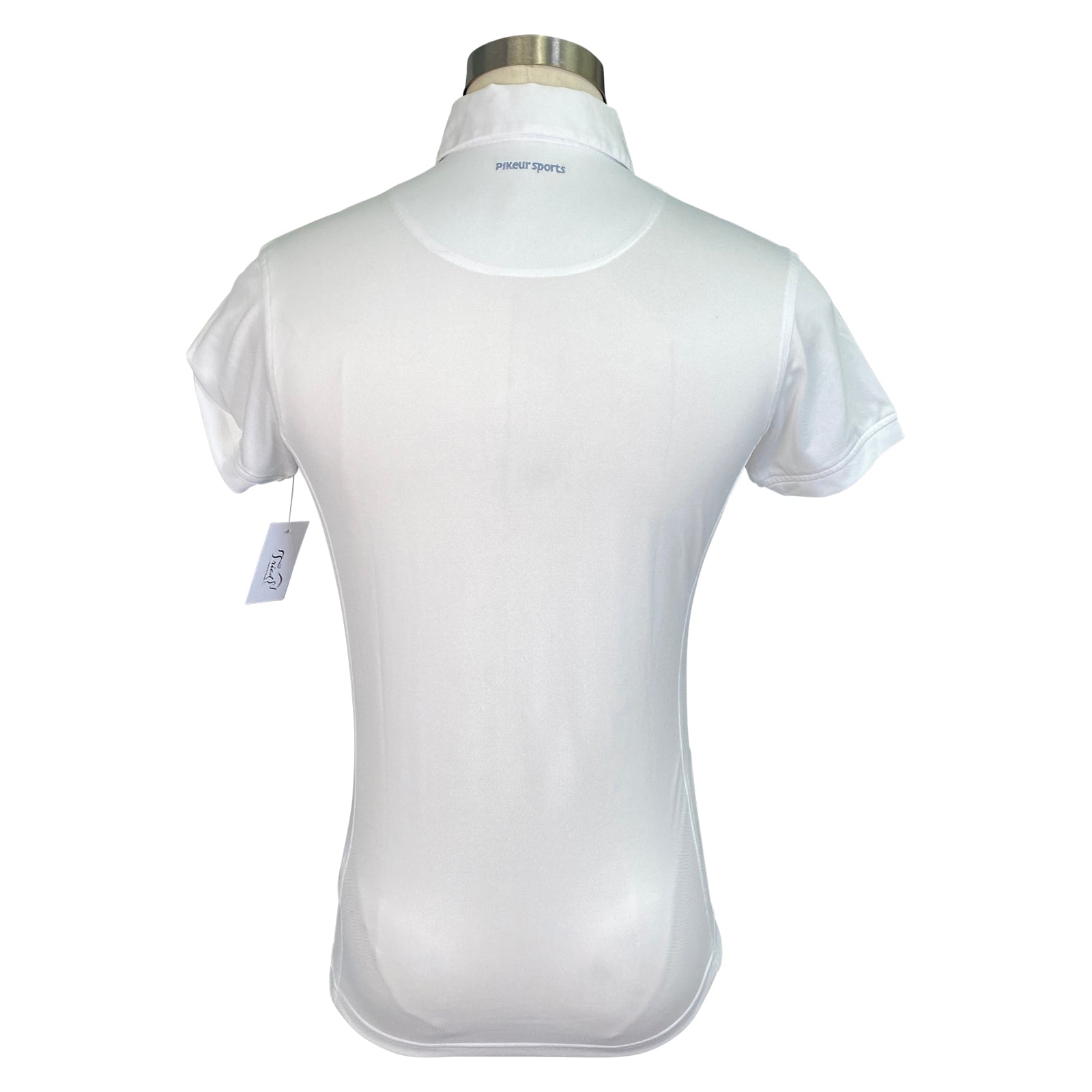 Back of Pikeur Competition Polo in White