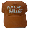 Spiced Equestrian 'Full Gallop' Ringside Hat in Chestnut