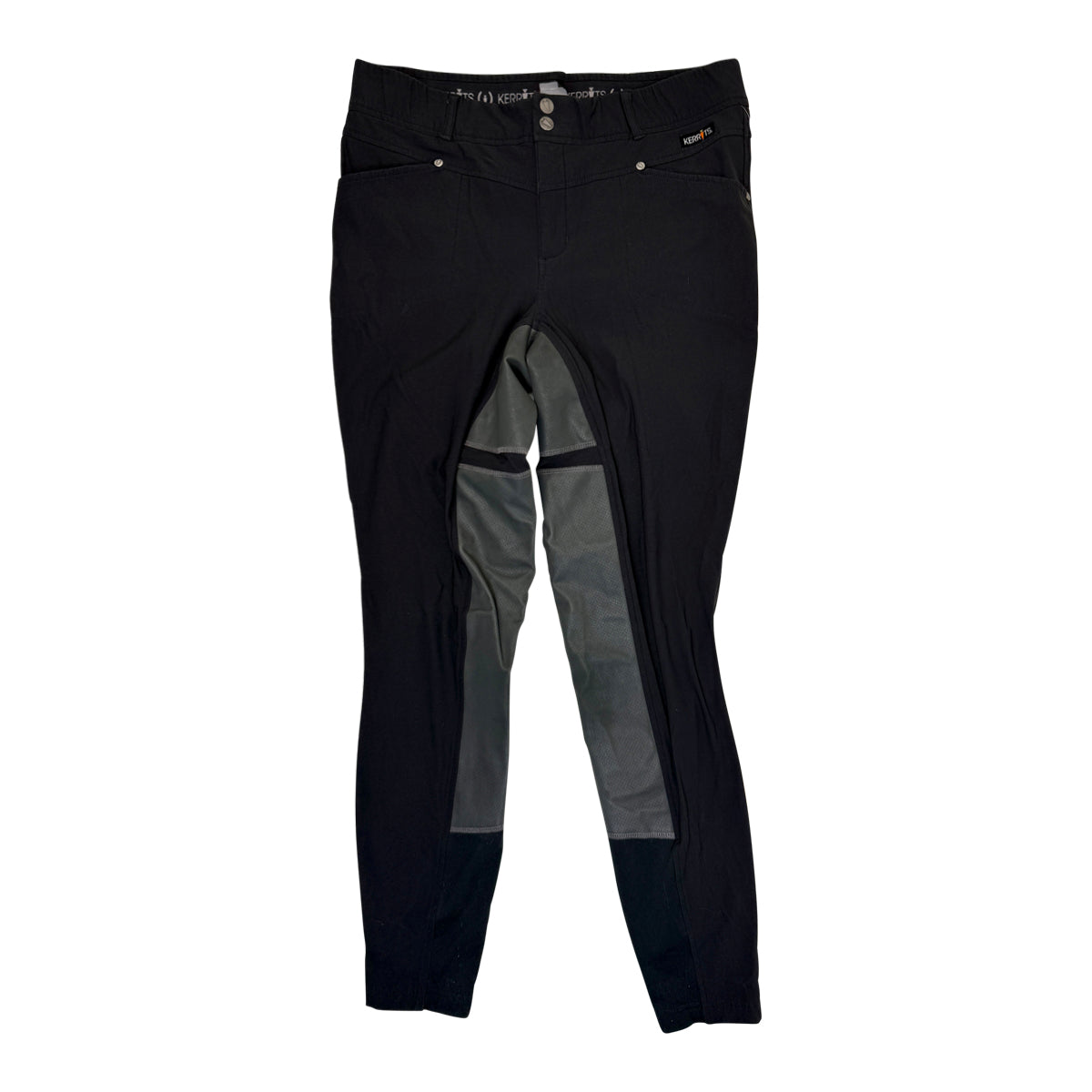 Kerrits 'Crossover' Full Seat Breeches in Black