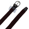 Horze Woven Stretch Belt in Maroon - Women's M/L