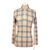 The Proper Fox Sunshirt in Tan/Black Plaid