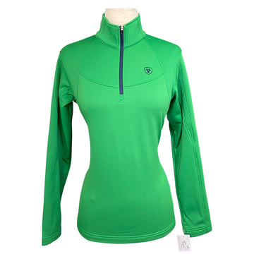 Ariat 1/4 Zip Pull Over in Lime/Navy