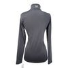 Kerrits 'In Stride' Fleece Tech Top in Black