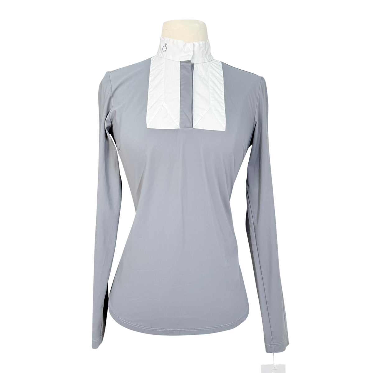 Cavalleria Toscana Long Sleeve Competition Shirt in Stone