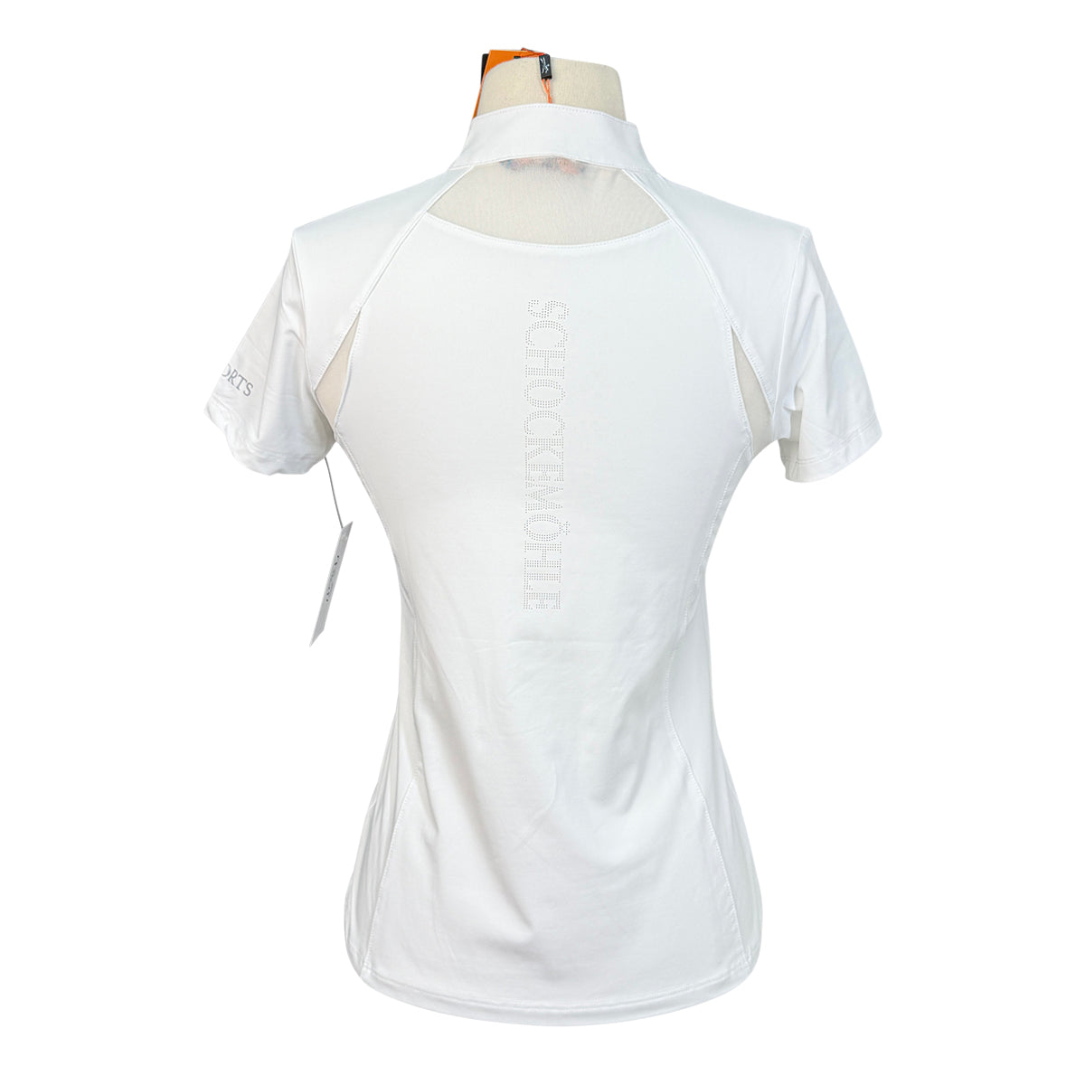 Schockemohle 'Merrit' Short Sleeve Show Shirt in White