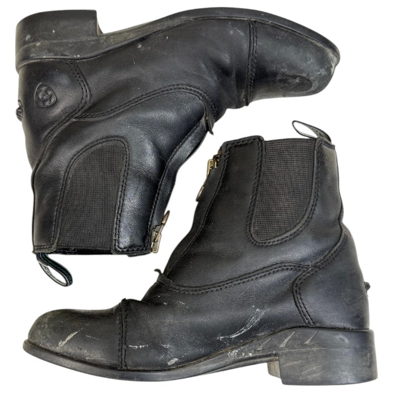 Ariat Heritage IV Zip Paddock Boots in Black 