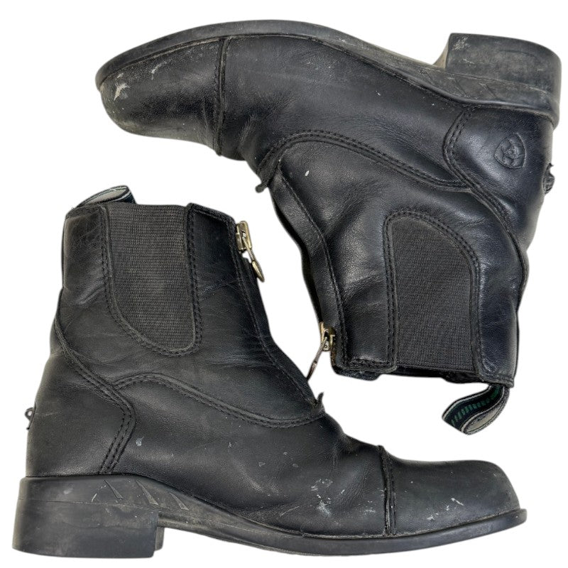 Ariat Heritage IV Zip Paddock Boots in Black 