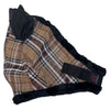 Kensington Fly Mask w/ Soft Ears in Tan Plaid