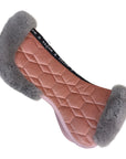 Mattes Custom Half Pad with Rear Trim in Baby Pink/Grey