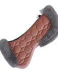 Mattes Custom Half Pad with Rear Trim in Baby Pink/Grey