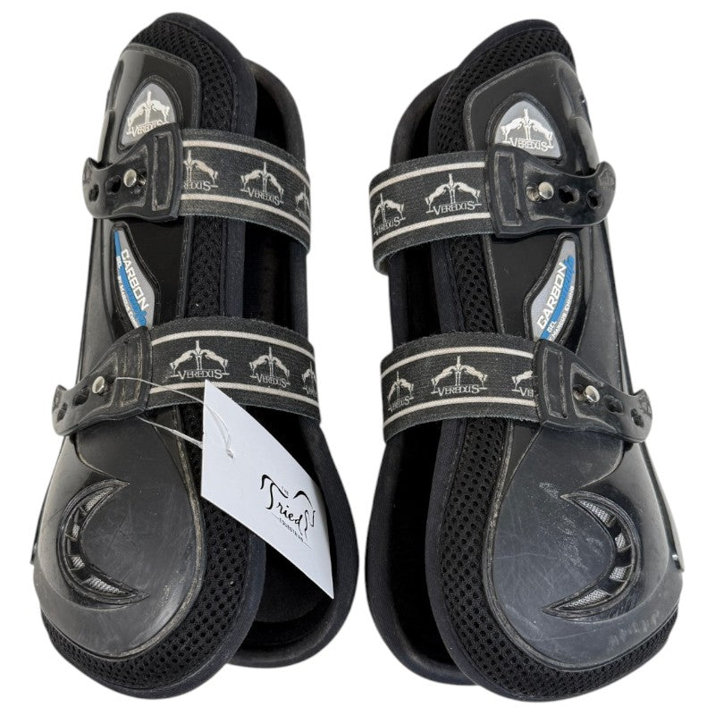 Veredus Carbon Gel Vento Front Boots in Black