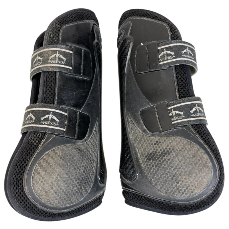 Veredus Carbon Gel Vento Front Boots in Black
