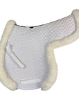 Ovation Europa Sheepskin Show Pad in White
