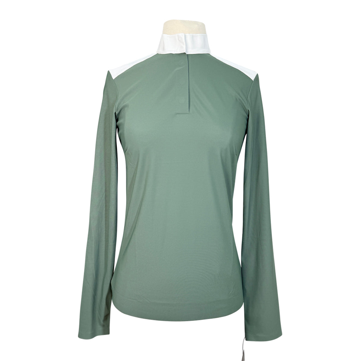 Cavalleria Toscana Heat Sealed Competition Shirt in Green - Women's Medium