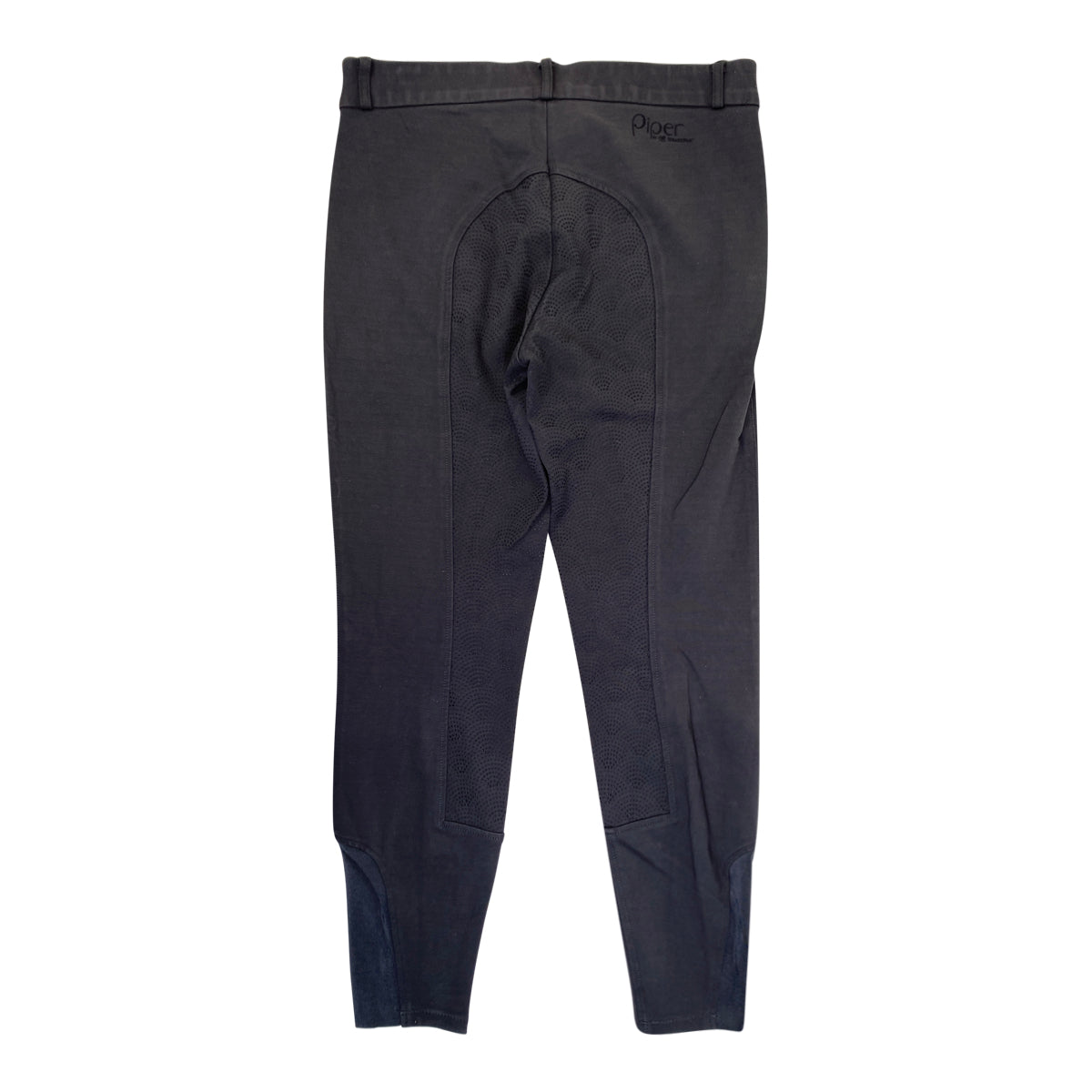 SmartPak 'Piper' Knit Mid-Rise Full Seat Breeches in Charcoal