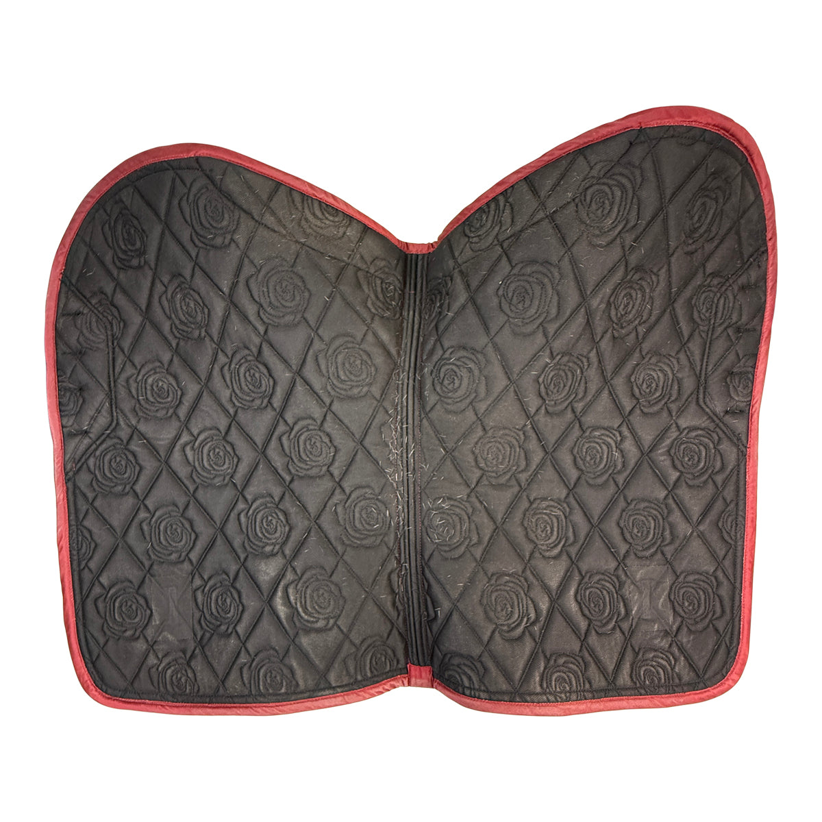Horse Gloss Jump Pad Set in Burgundy