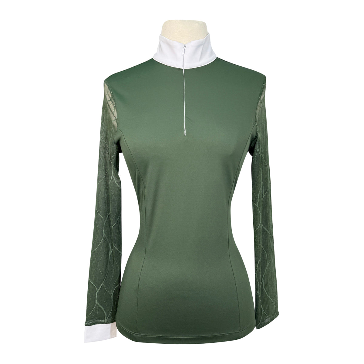 Equisite Elements of Style 'Ophelia' Show Shirt in Forest