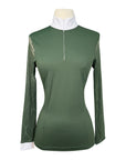 Equisite Elements of Style 'Ophelia' Show Shirt in Forest