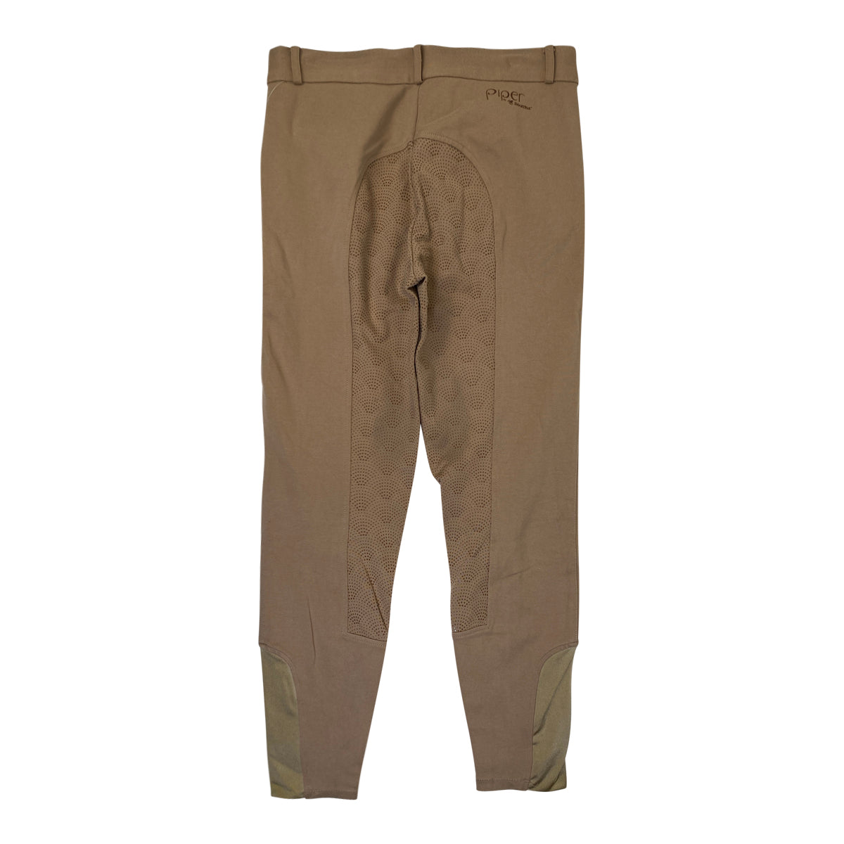 SmartPak 'Piper' Knit Mid-Rise Full Seat Breeches in Tan