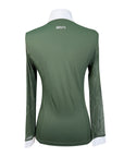 Equisite Elements of Style 'Ophelia' Show Shirt in Forest