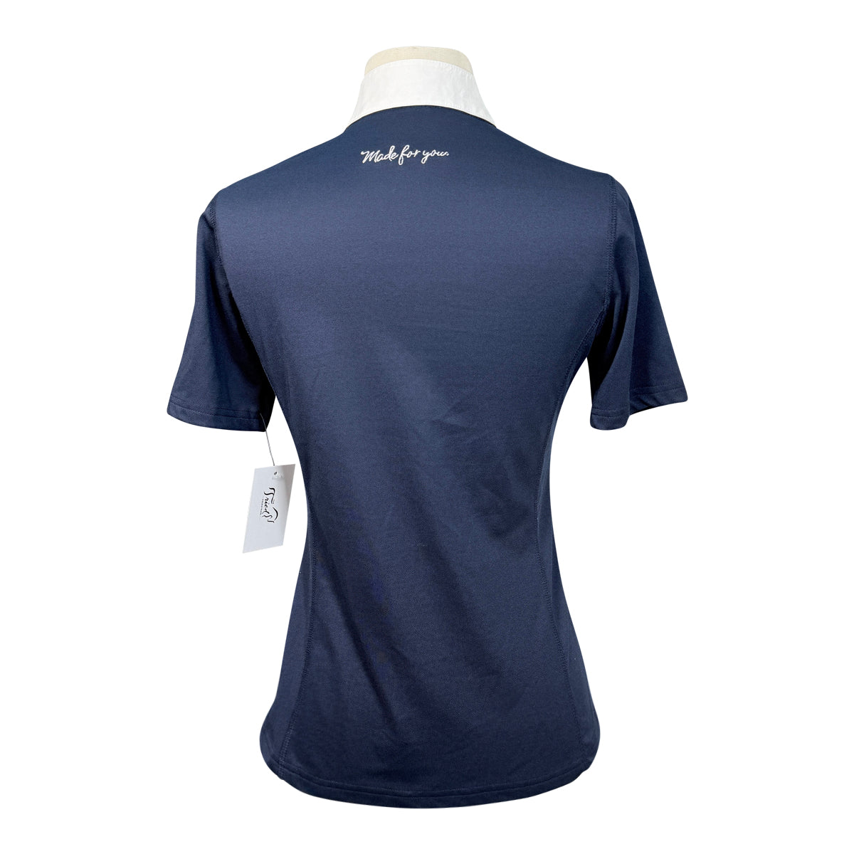 Cavallo Kalida Short Sleeve Competition Shirt in Navy