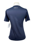 Cavallo Kalida Short Sleeve Competition Shirt in Navy