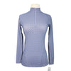 R.J. Classics 'Libby' 1/4 Zip Long Sleeve Training Shirt in Night Lin