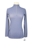 R.J. Classics 'Libby' 1/4 Zip Long Sleeve Training Shirt in Night Lin