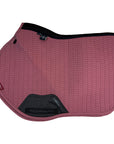 Lemieux 'Euro-Jump Herringbone' Jump Saddle Pad in Rosewood