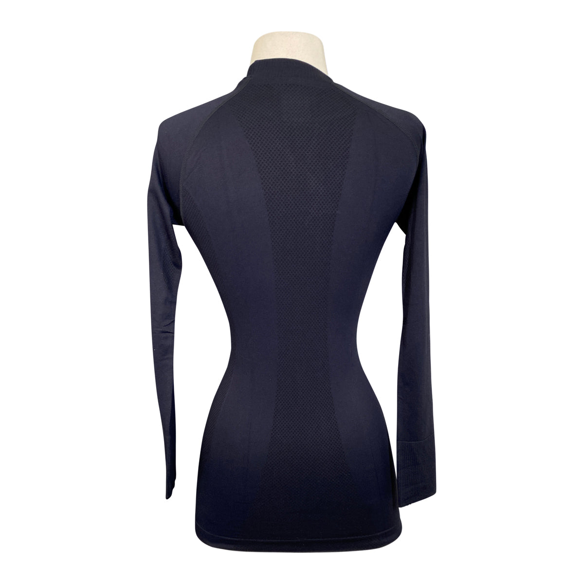 FitEq Long Sleeve Seamless Schooling Top in Midnight