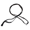 Black Oak Pebble Grip Reins w/ Stoppers in Brown