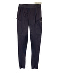 Willit Knee Patch Riding Tights in Light Grey