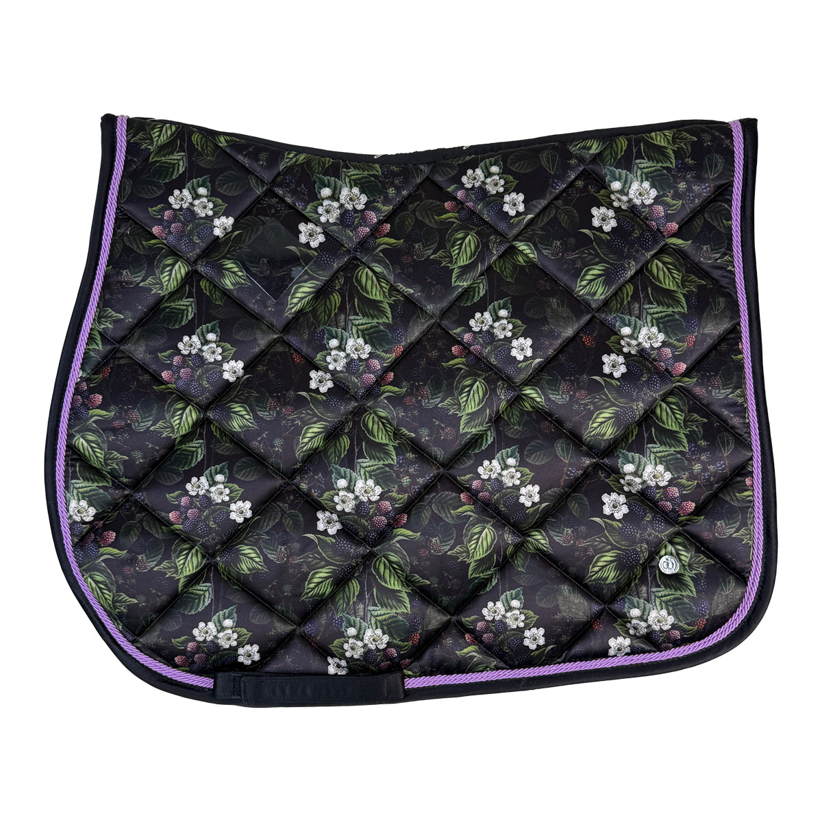 Dapplebay Co. Jump Pad and Fly Bonnet Set in Blackberry Daze