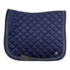 Lara Tweed Velvet Dressage Saddle Pad in Navy Crystals